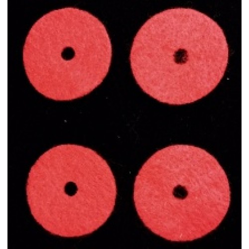 Spool Pin Felt (Red) x 10pcs