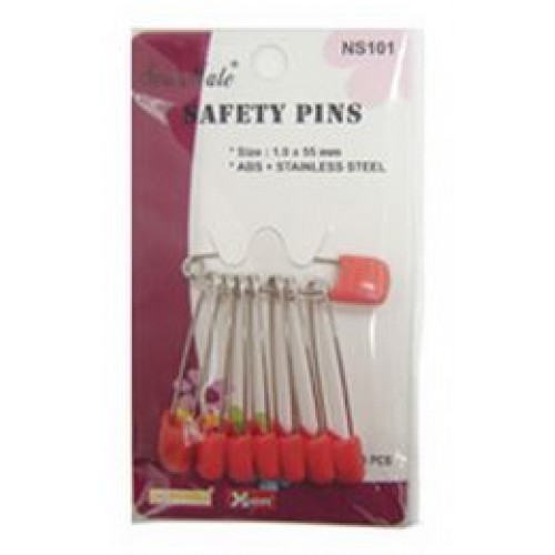 Safety Pins (Red)