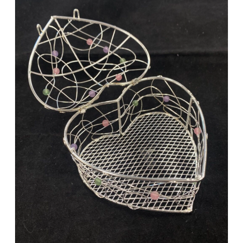 Wire Trinket Box - Heart