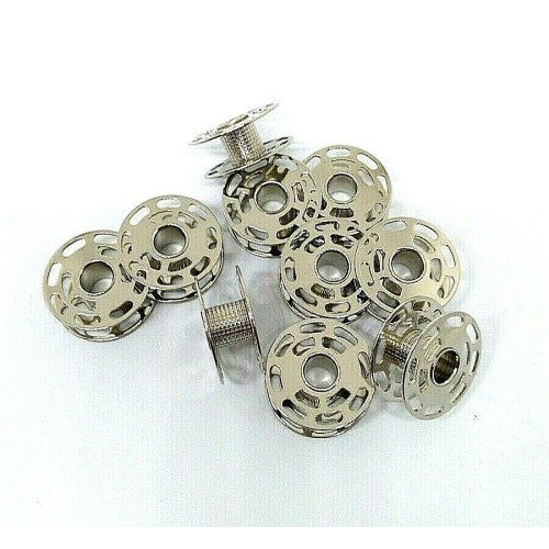 10X Metal (Steel) Bobbin #053-21009-80QW Bernina Artista/Aurora etc.