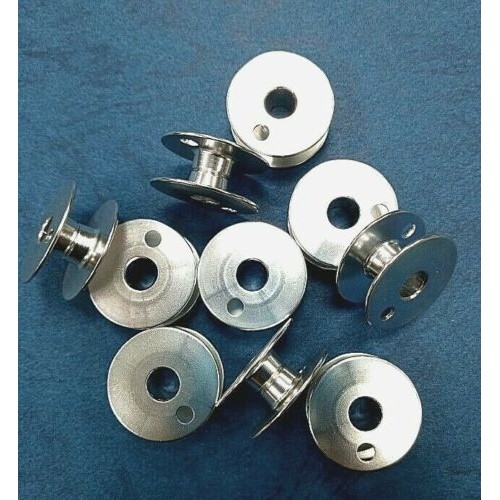 10X Bobbins (Aluminium) for Juki LH-1152-4, 1162-4; PLW-4245 etc.