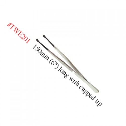 Tweezers w/cupped Tip (Small)