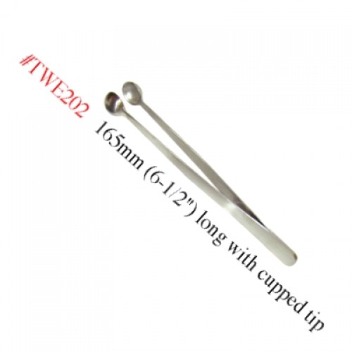 Tweezers w/cupped Tip (Large)