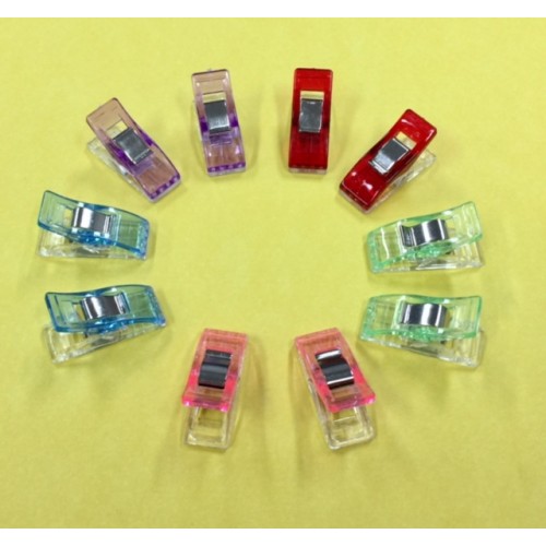 Craft Clips (Small) 10 Pack Mixed Colours