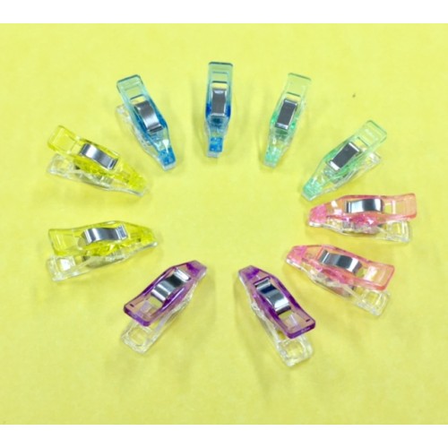 Craft Clips (Extra Small) 10 Pack Mixed Colours