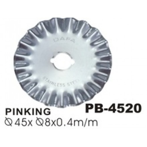 Kai 45mm Pinking Blade and Wave Blades 