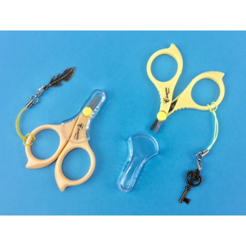 Air Travel Scissors with Fob+Charm