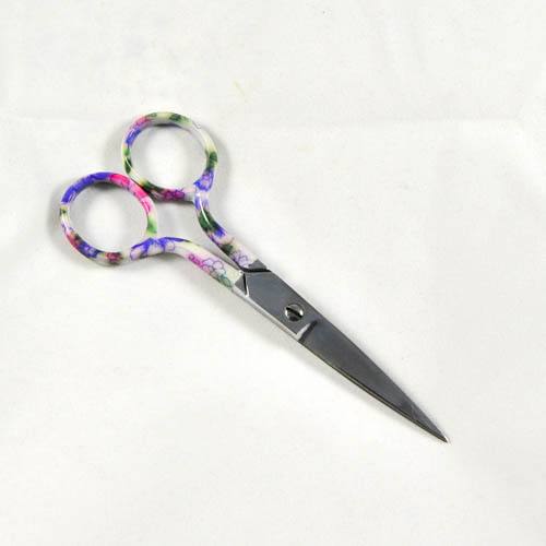 Sewing Scissors with Floral Handle  5"