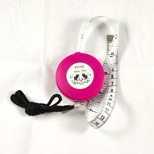 Retractable Tape Measure w/Strap 150cm/60"