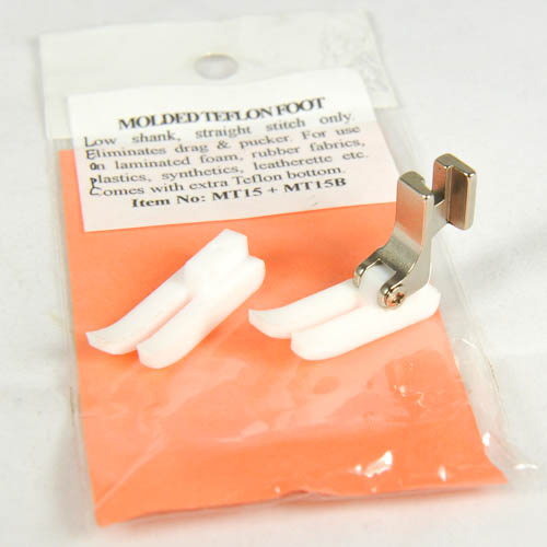 Teflon Foot Set  MT15+MT15B  Low Shank Straight Stitch