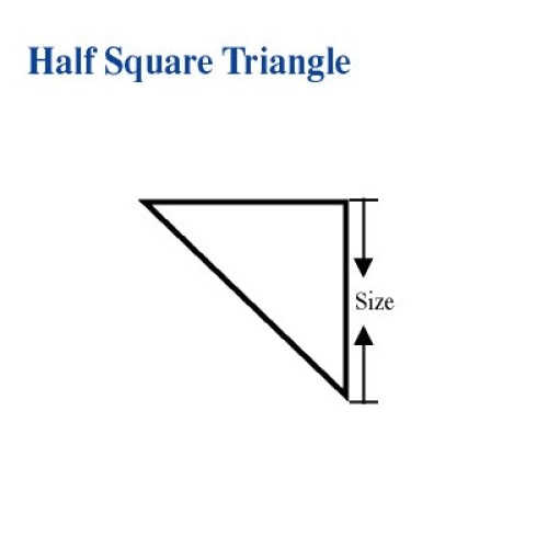 Half Square Triangle