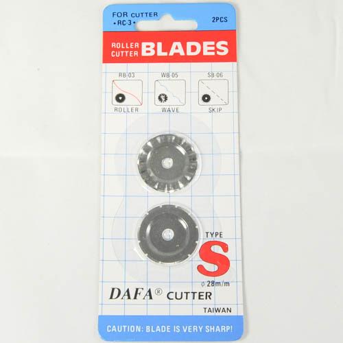 Rotary Cutter Blades (Wave & Skip)