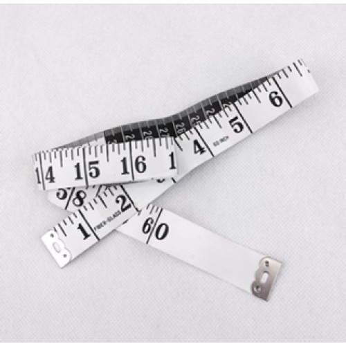 Gerich White Soft Tape, Tailor Seamstress Sewing Diet Ruler Tape Measure  Brass Ends Dressmakers New