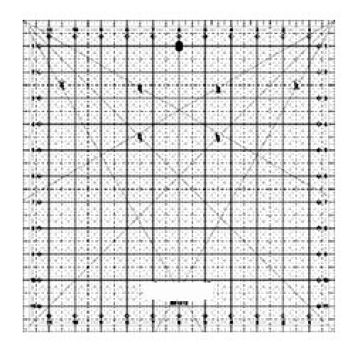 Quilting Ruler 30x30cm