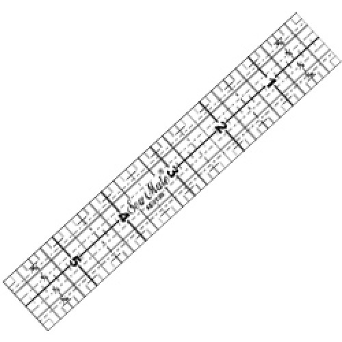 Quilting Ruler 1"x6"