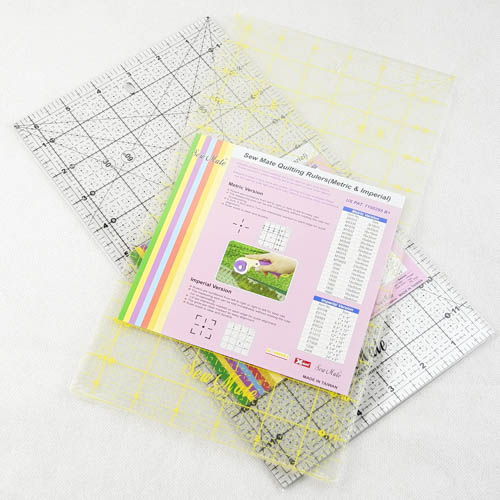 Quilting Ruler 6.5"x12"